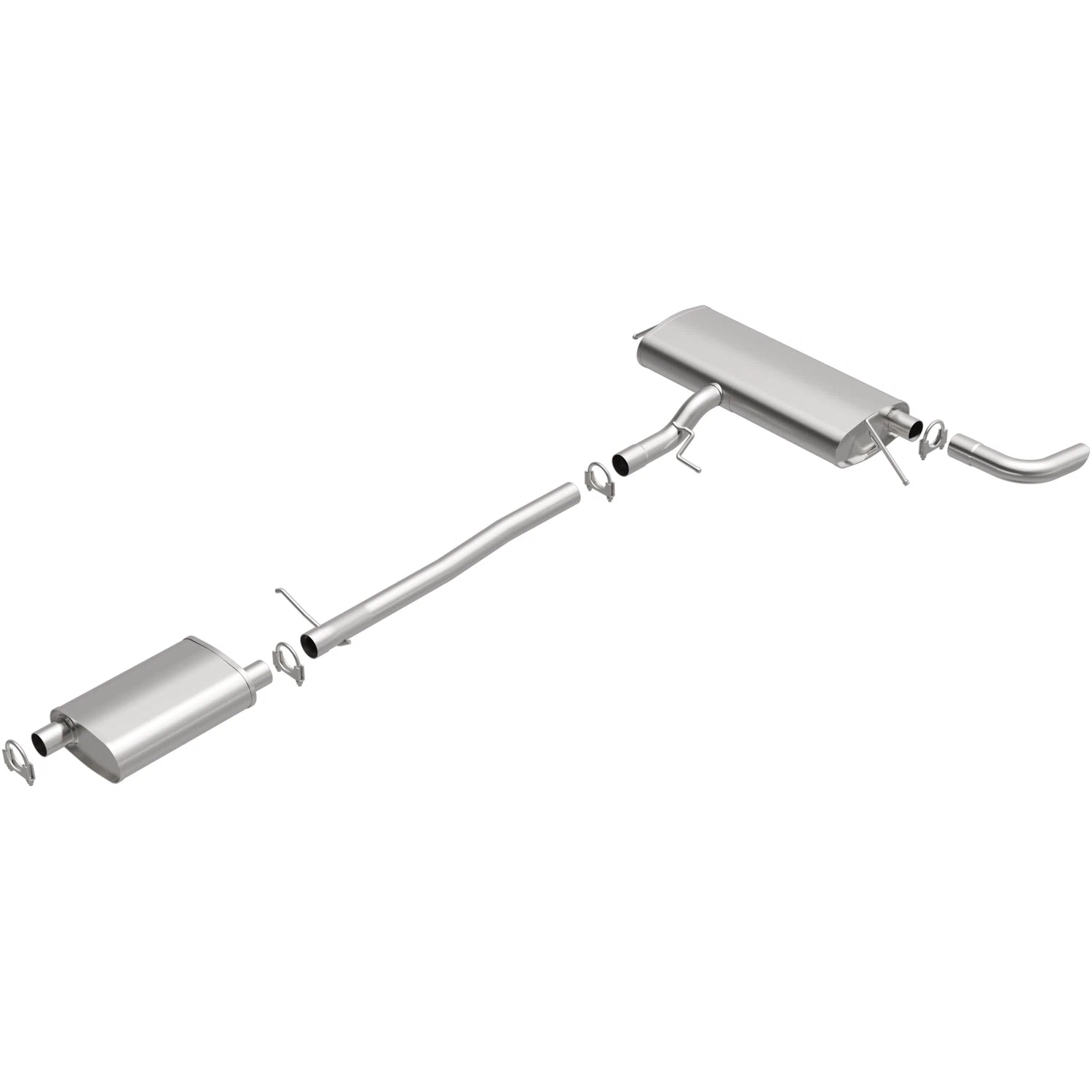 Fits 2010-2017 GMC Terrain Direct-Fit Replacement Exhaust System 106-0020